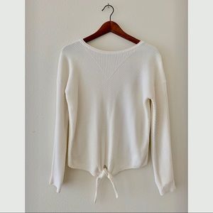 Lucky Brand Tie Front Top